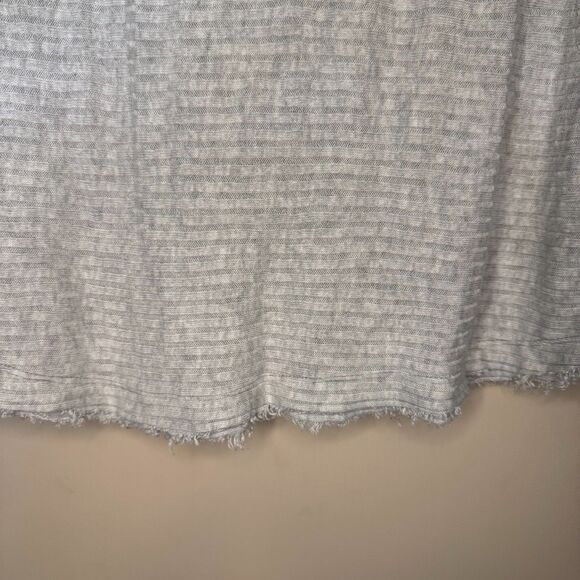 WE THE FREE PEOPLE women's size medium M Lover Split back ribbed oversized top - Picture 8 of 14